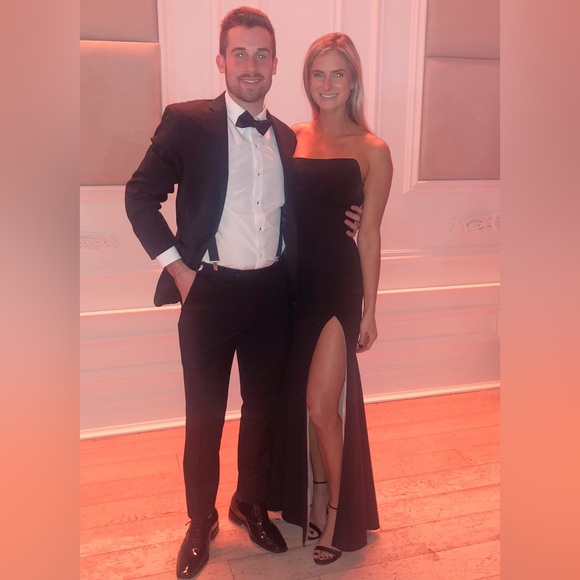 - Aqua black tie gown - Picture 8 of 9